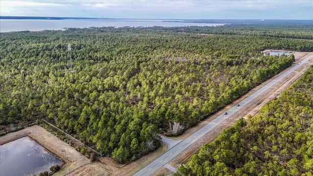 a view of an outdoor space and a lake view
