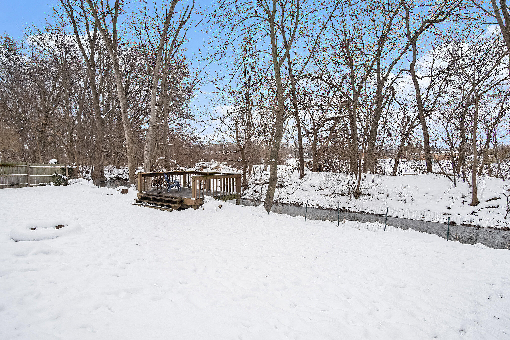 1198 Blair Street Jenison, MI 49428 - Photo 23 of 39 Backyard view of Rush Creek