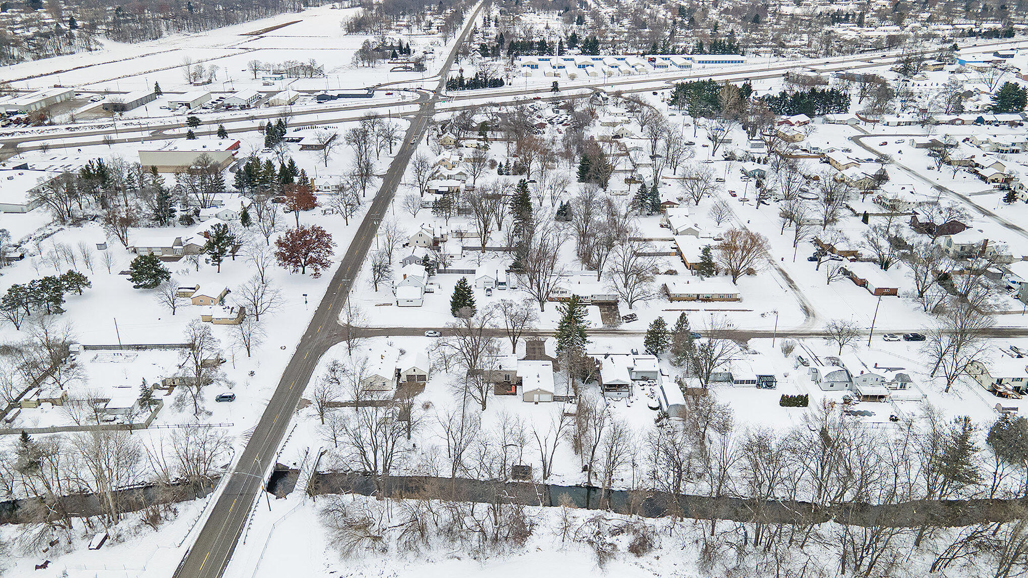 1198 Blair Street Jenison, MI 49428 - Photo 34 of 39 Aerial view rear
