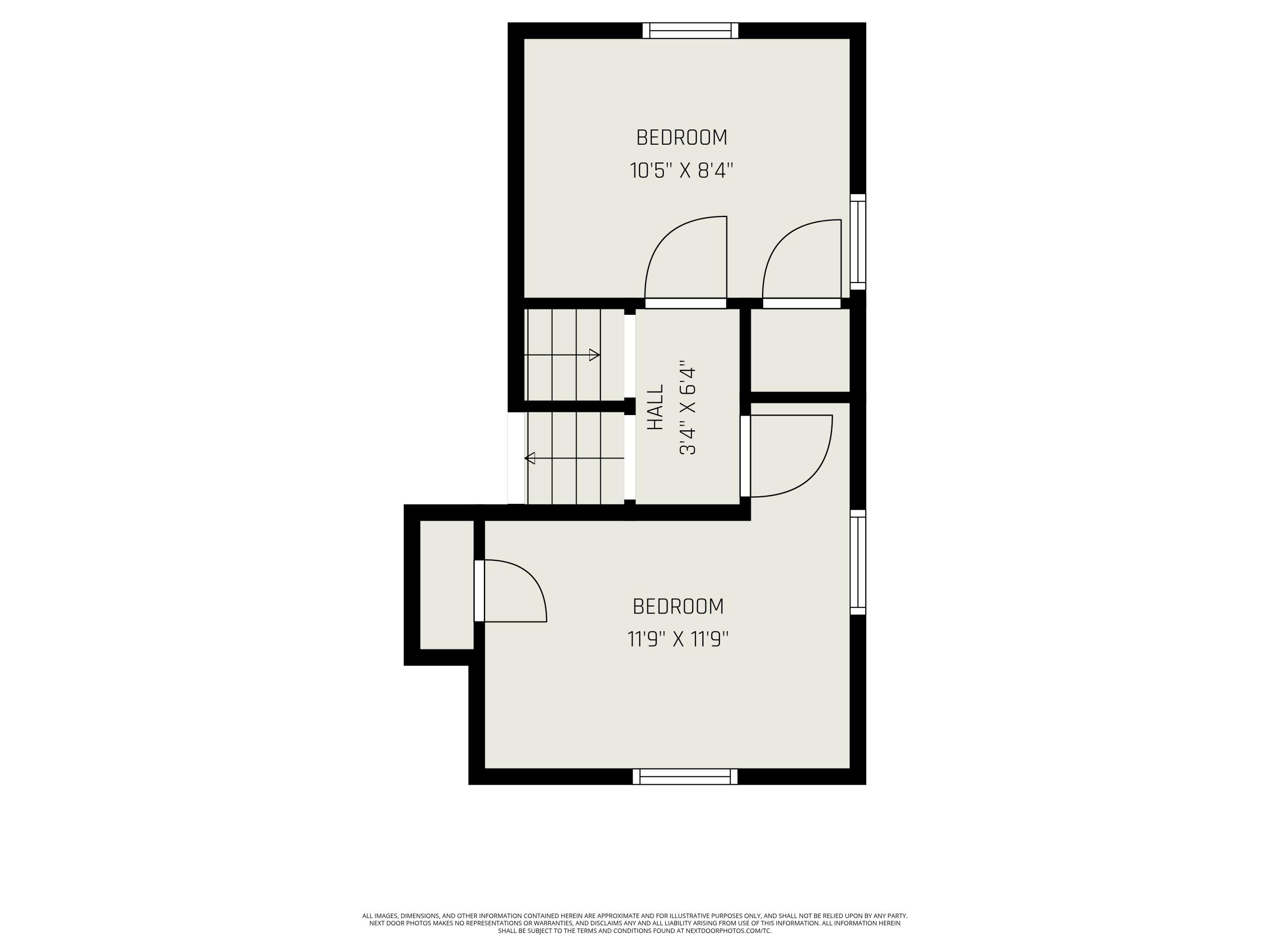 1198 Blair Street Jenison, MI 49428 - Photo 37 of 39 Bedroom level floor plan