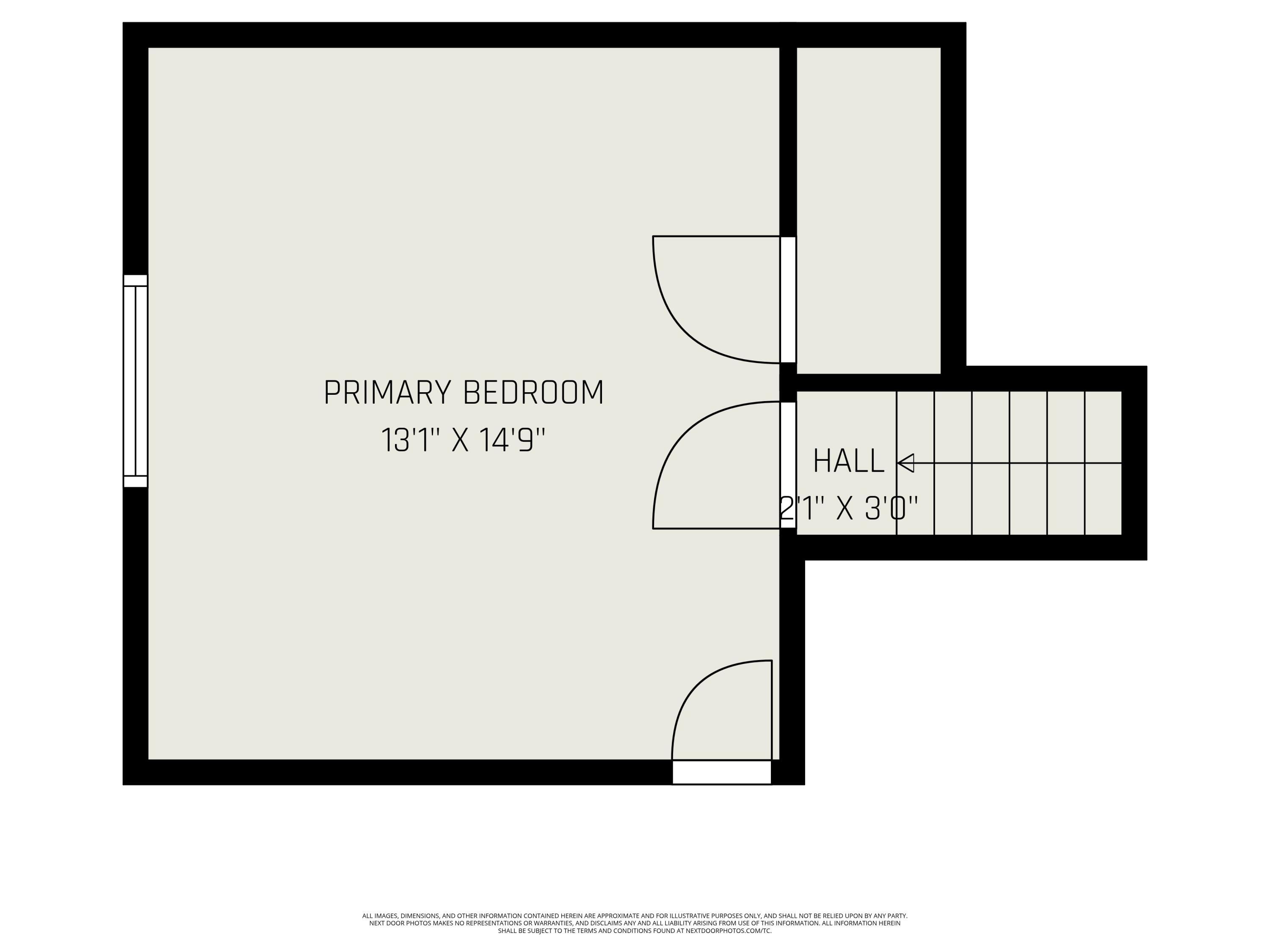 1198 Blair Street Jenison, MI 49428 - Photo 38 of 39 Primary bedroom floor plan