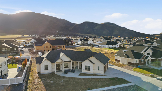 534 East Fish Hatchery Road Mantua, UT 84324 - Photo 71 of 87 View of mountain backdrop with nearby suburban area