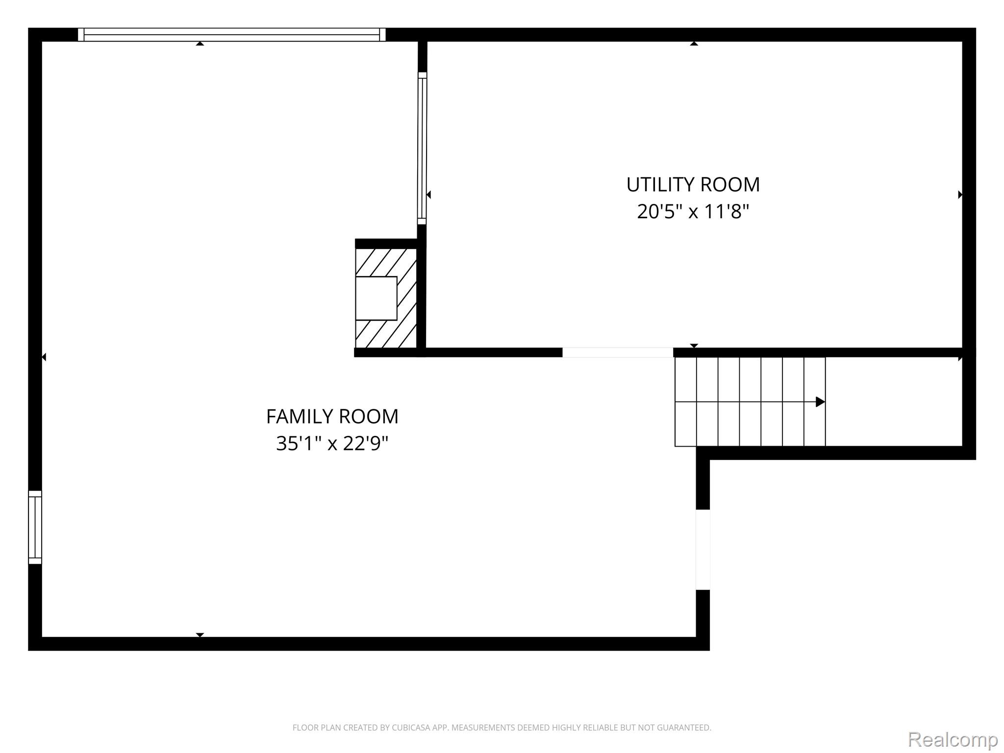 2123 Union Street Ubly, MI 48475 - Photo 6 of 31 1st_floor_2123_union_street_ubly_with_dim.jpg