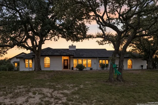 a front view of house with yard
