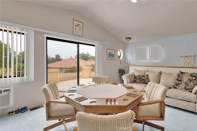a view of a swimming pool with a garden