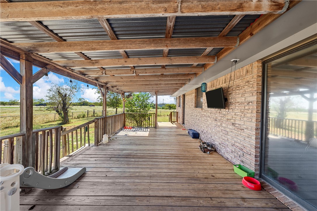 126 Cr 173 Road Marlin, TX 76661 - Photo 23 of 48 a view of outdoor space with wooden floor and iron stairs