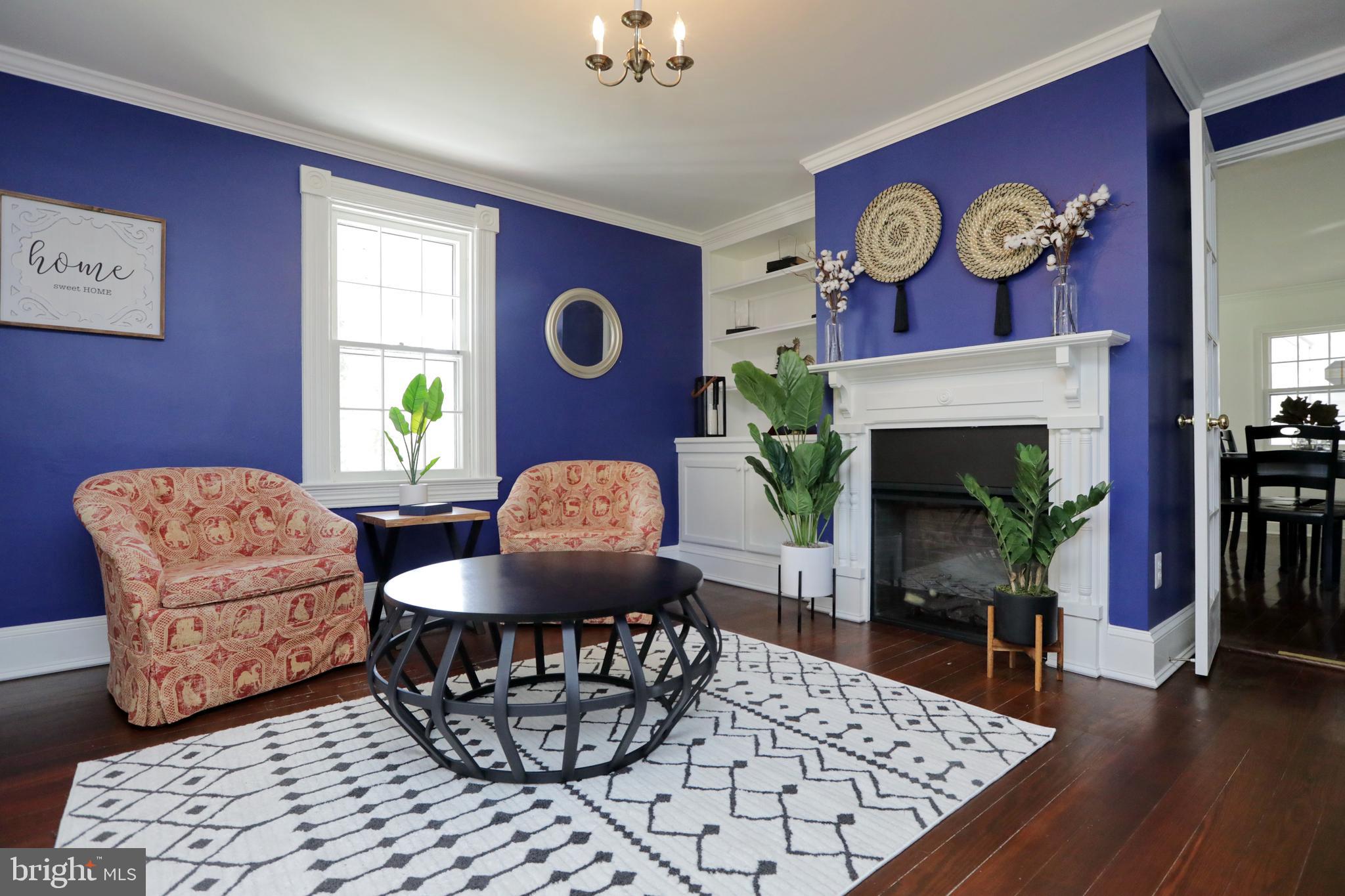 5065 Bicknell Road Marbury, MD 20658 - Photo 5 of 105 Entry sitting room w/original mantle & built-in