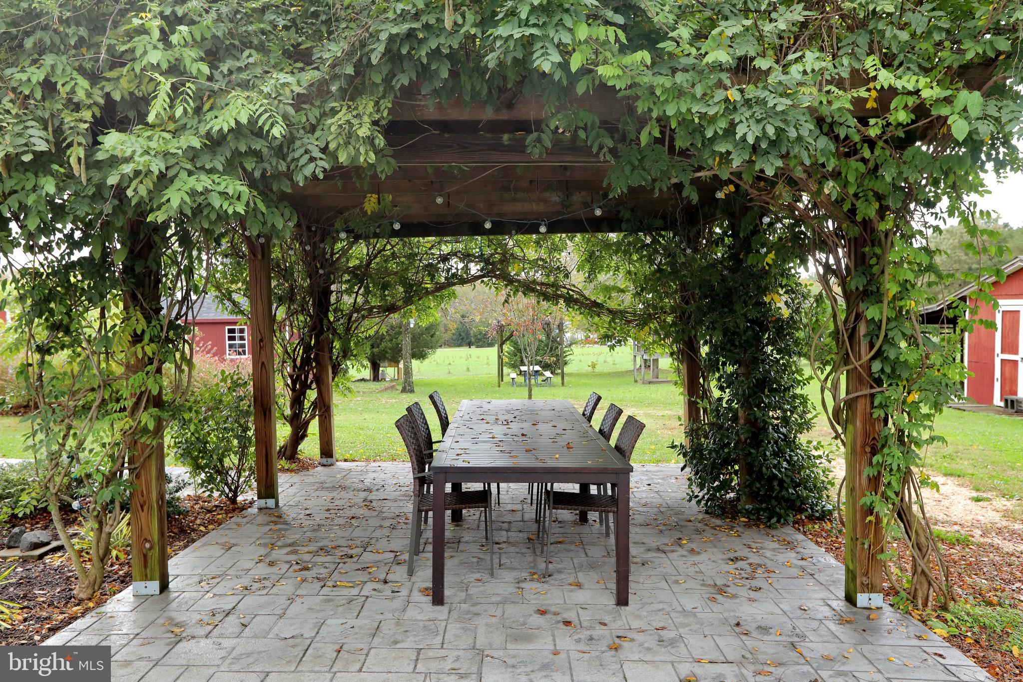 5065 Bicknell Road Marbury, MD 20658 - Photo 73 of 105 Wysteria covered patio & pergola
