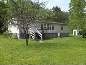 rear of the house