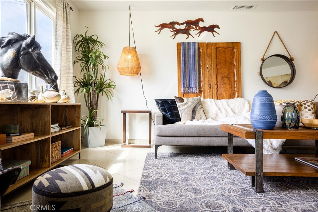 1514 Pilgrim Way Monrovia, CA 91016 - Photo 6 of 47 a living room with furniture and a wooden floor