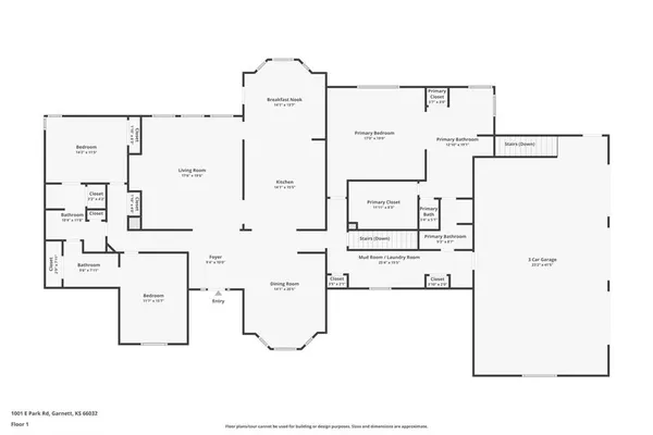 $695,000 | 1001 East Park Road, Garnett, KS 66032