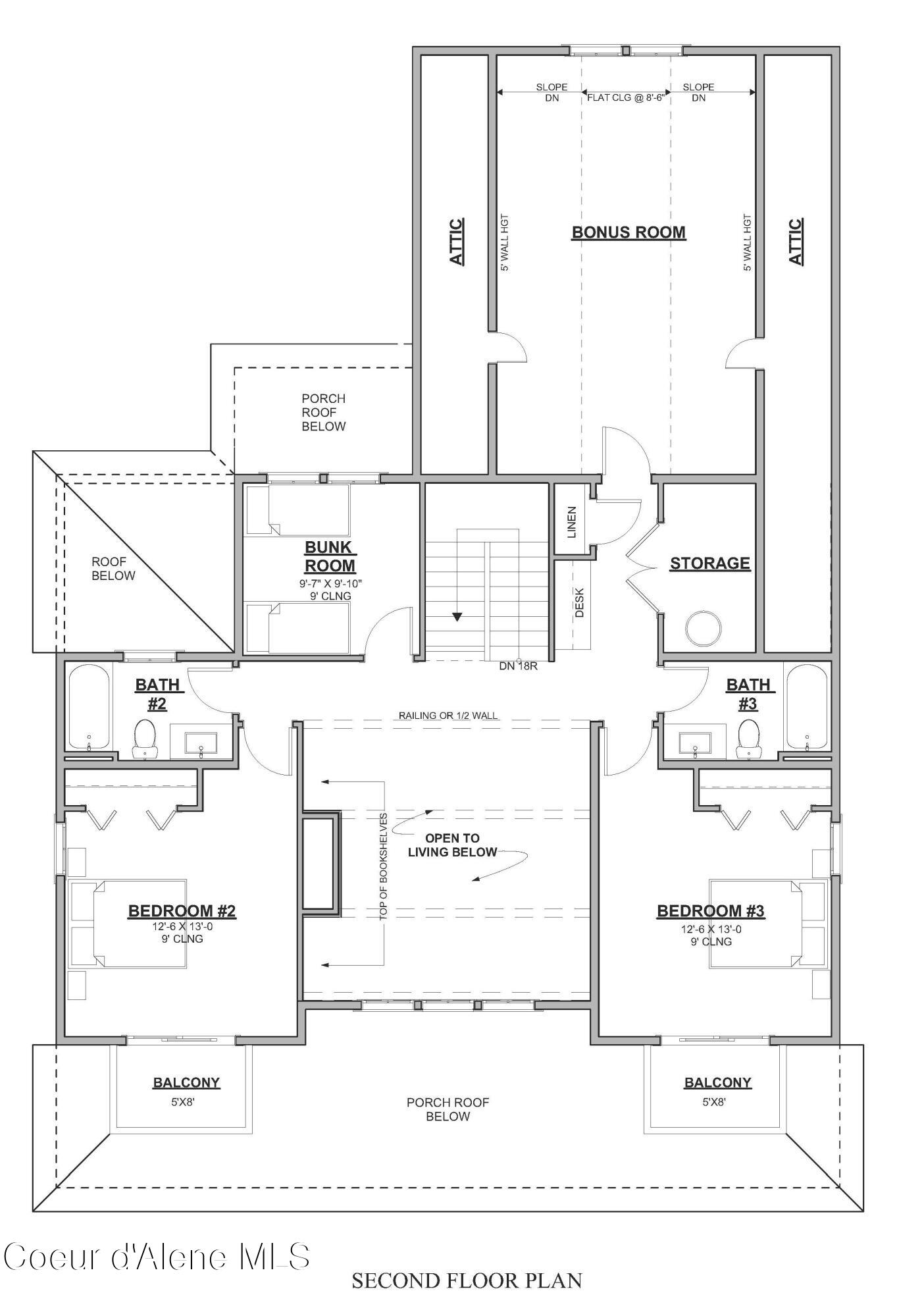 51 Kayak Loop Oldtown, ID 83822 - Photo 23 of 23 2nd floor plan