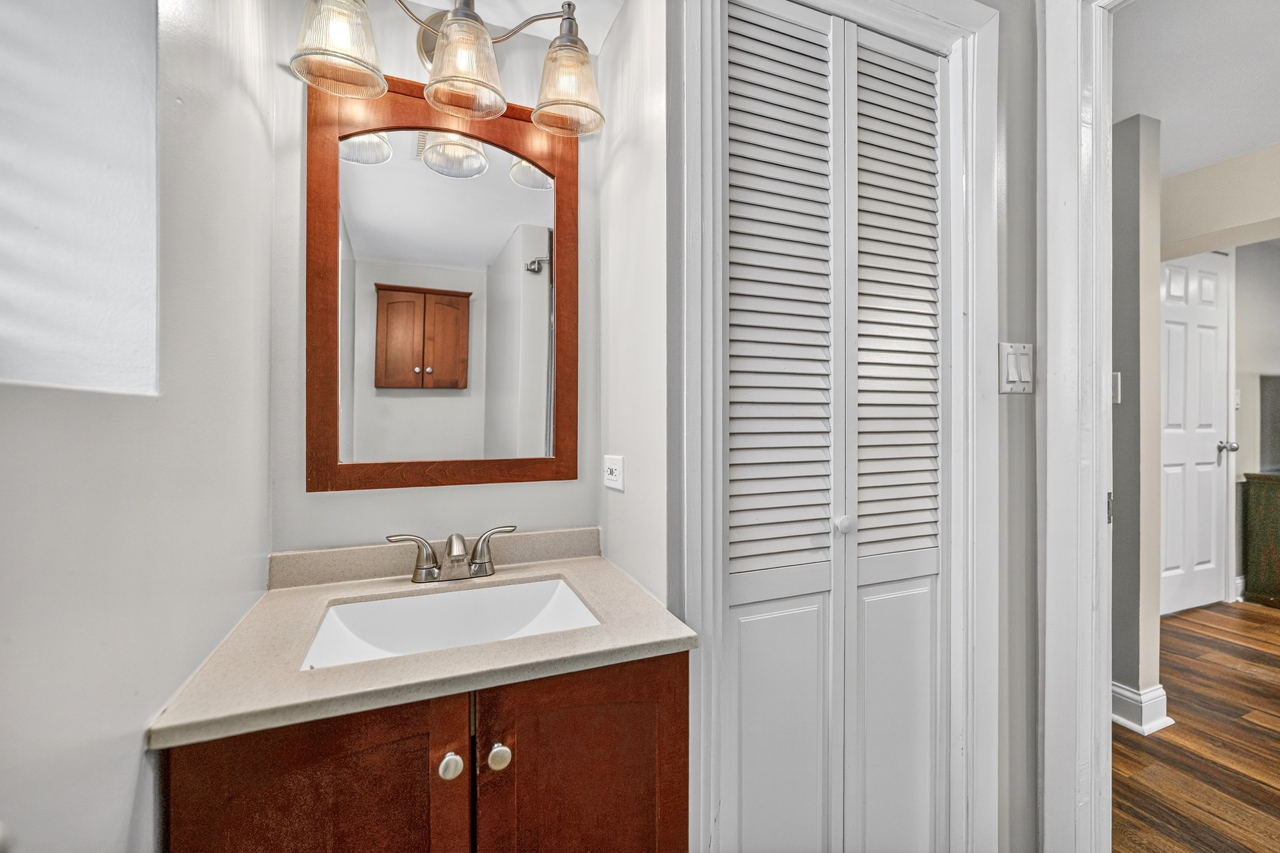 N049 Page Street Winfield, IL 60190 - Photo 13 of 31 a bathroom with a sink and a mirror