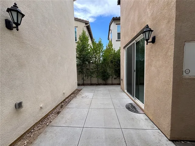 a view of a corridor