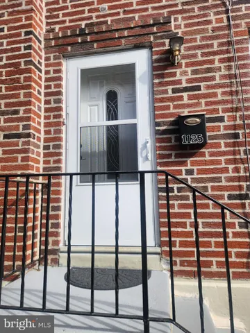 a view of front door