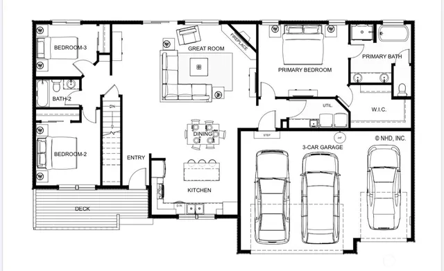 a picture of a bench in front of a door