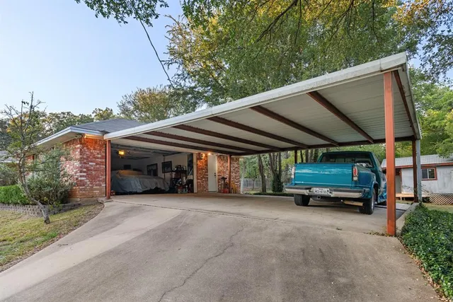 a car parked in front of house