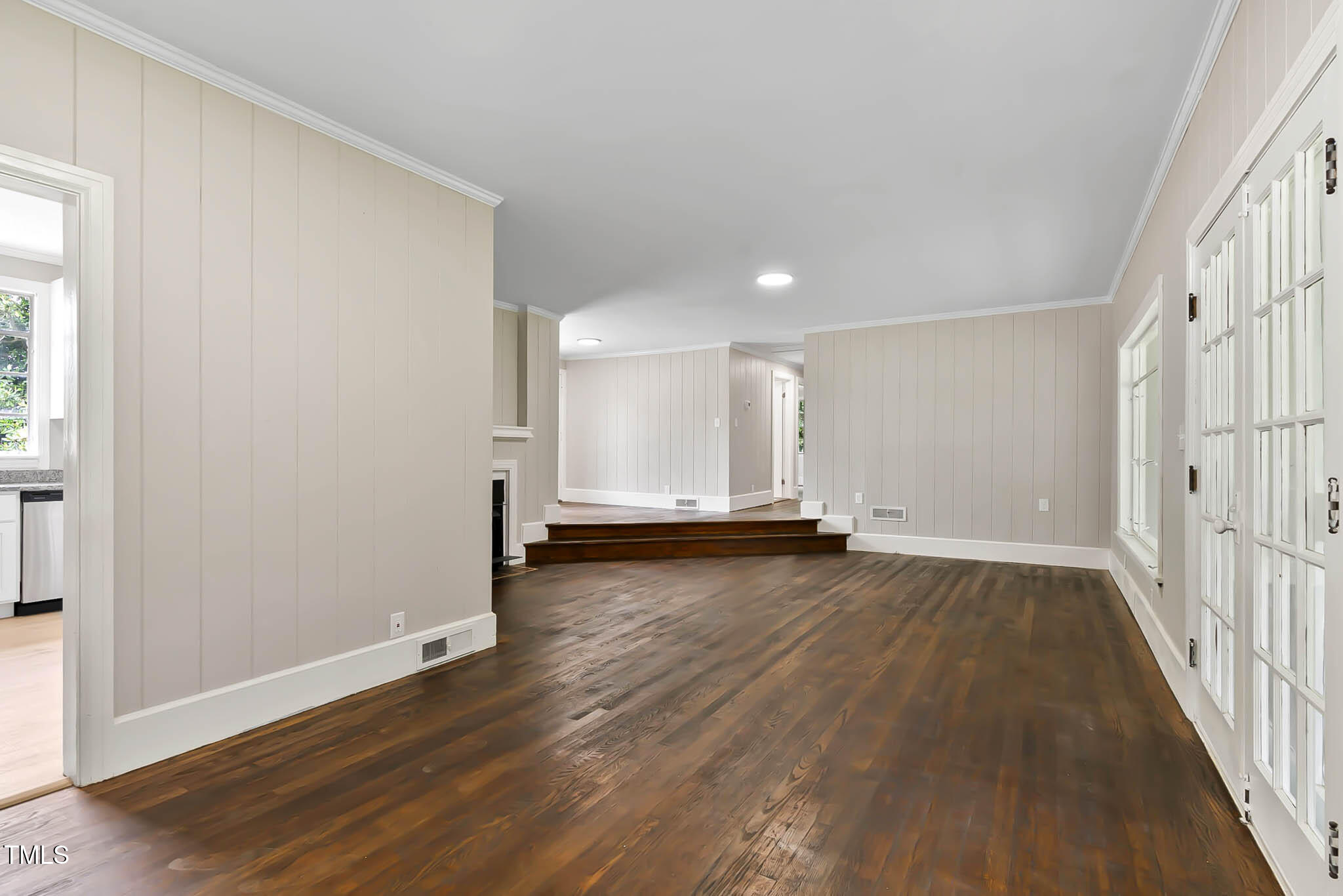 519 West Raleigh Street Siler City, NC 27344 - Photo 30 of 47 a view of a livingroom with wooden floor