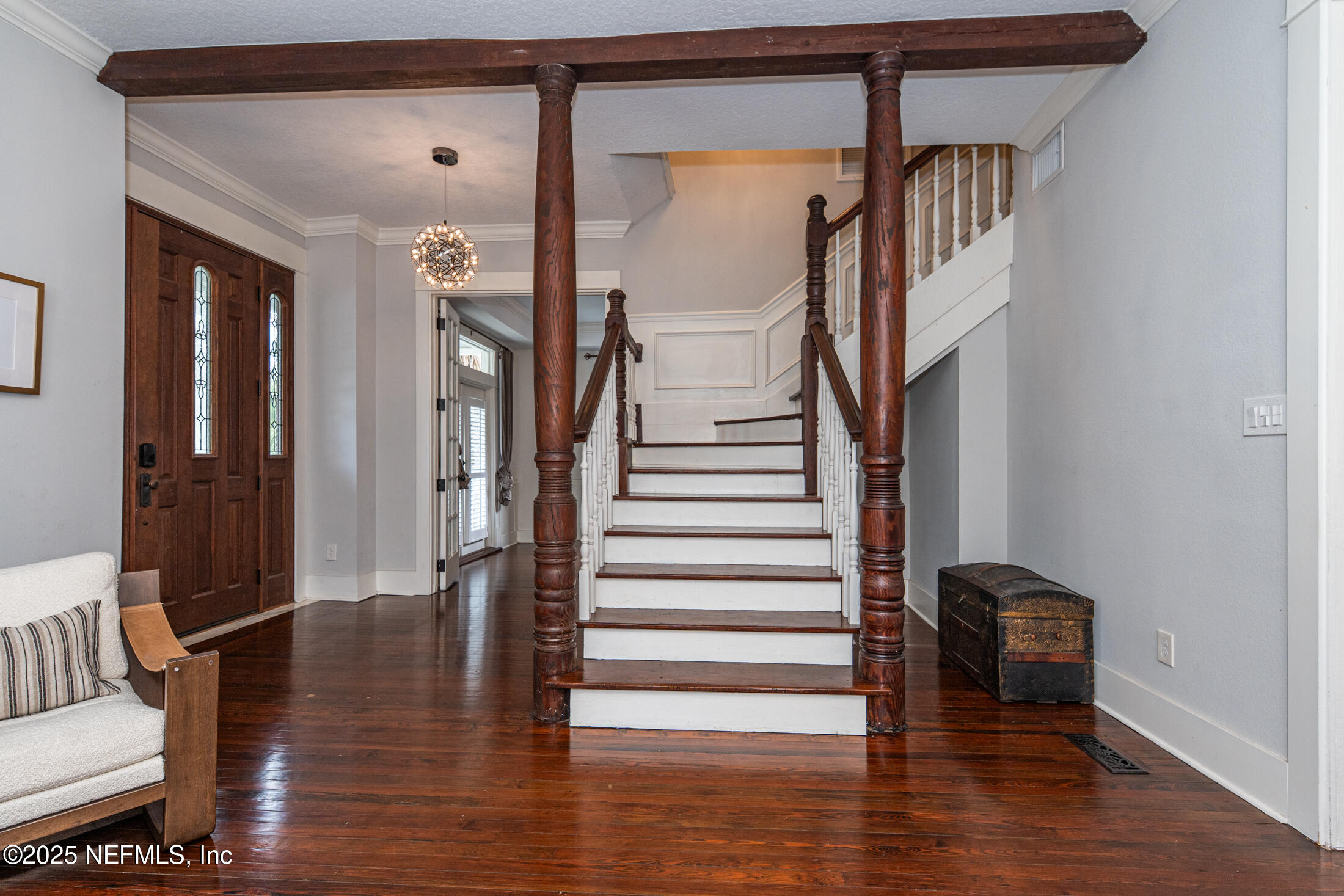 56 Water Street St. Augustine, FL 32084 - Photo 32 of 61 a view of entryway and hall with wooden floor
