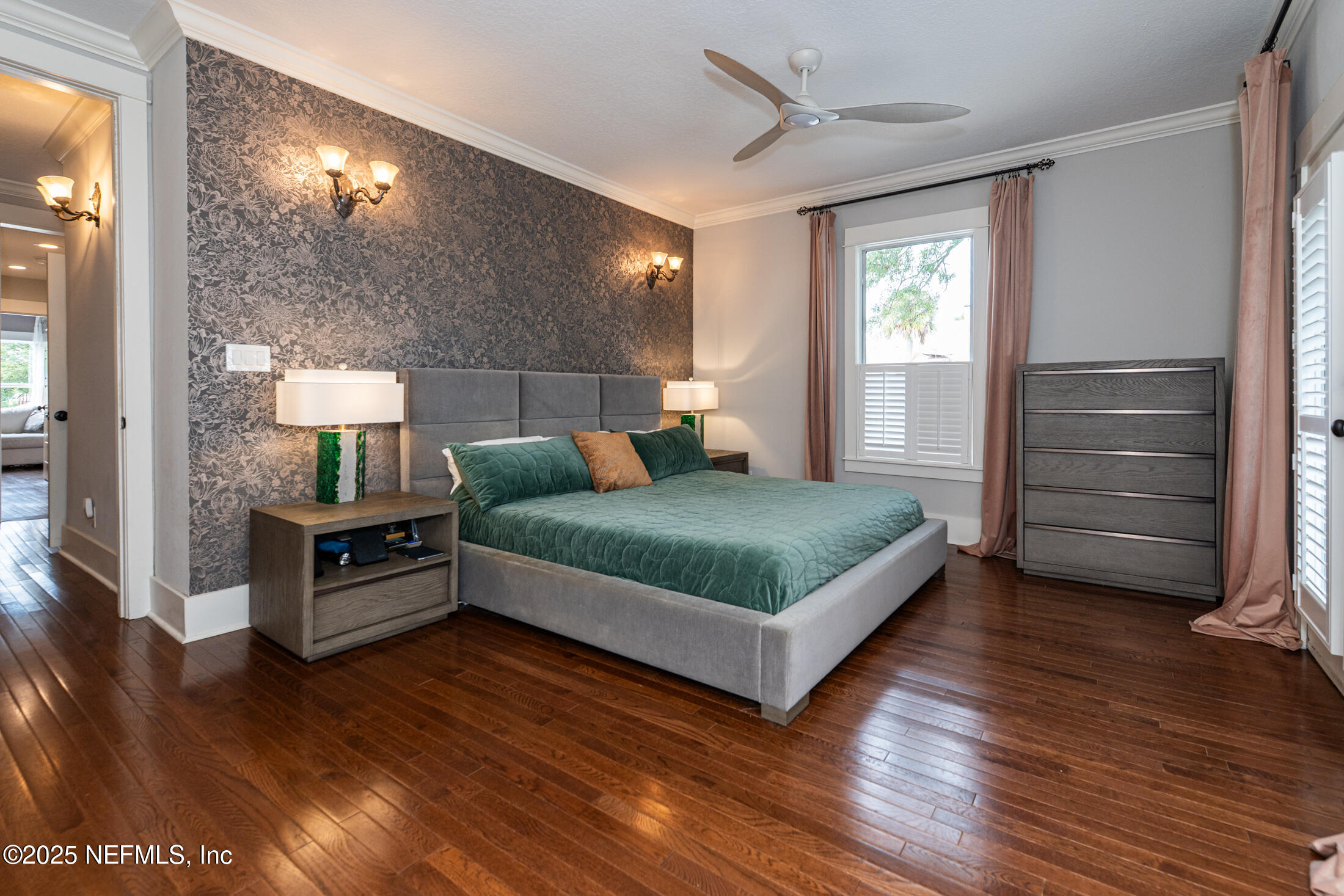 56 Water Street St. Augustine, FL 32084 - Photo 44 of 61 a bedroom with a bed and window