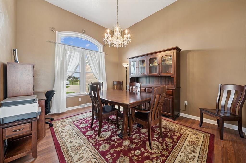 11 Stolze Road Burgettstown, PA 15021 - Photo 18 of 47 a view of a dining room with furniture a rug and wooden floor