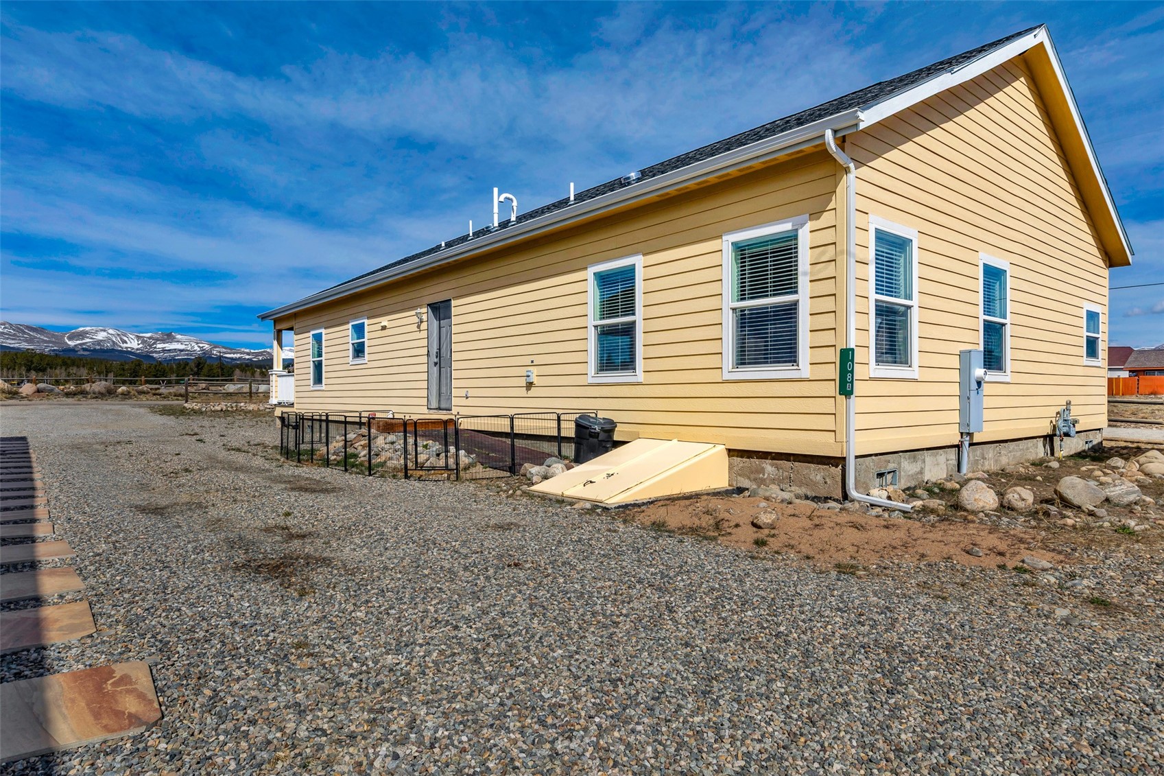 108 A Sun Rock Road, Unit A Fairplay, CO 80440 - Photo 30 of 48 a view of a house with a yard
