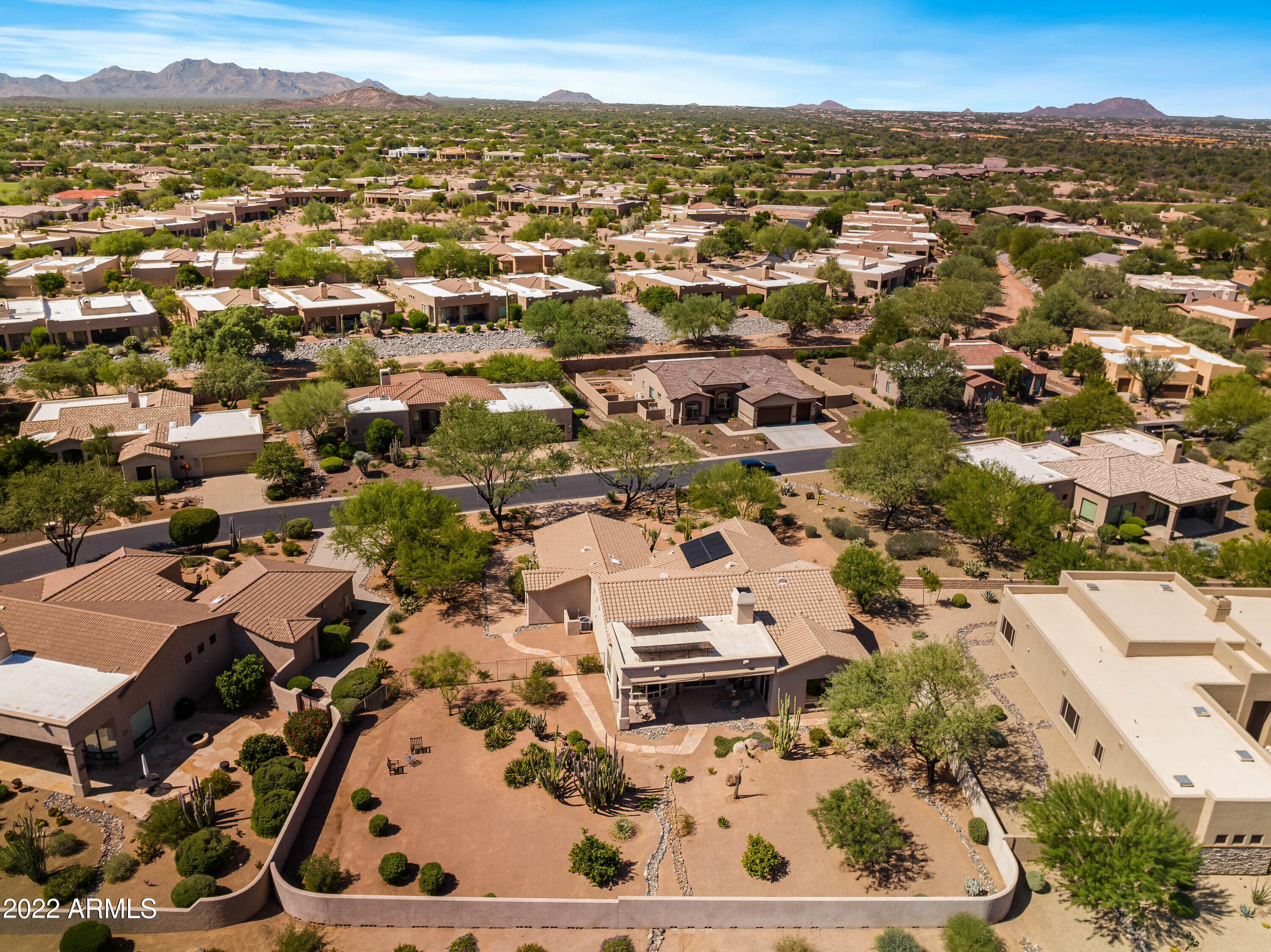 27925 North Walnut Creek Road Rio Verde, AZ 85263 - Photo 38 of 39 View of backyard