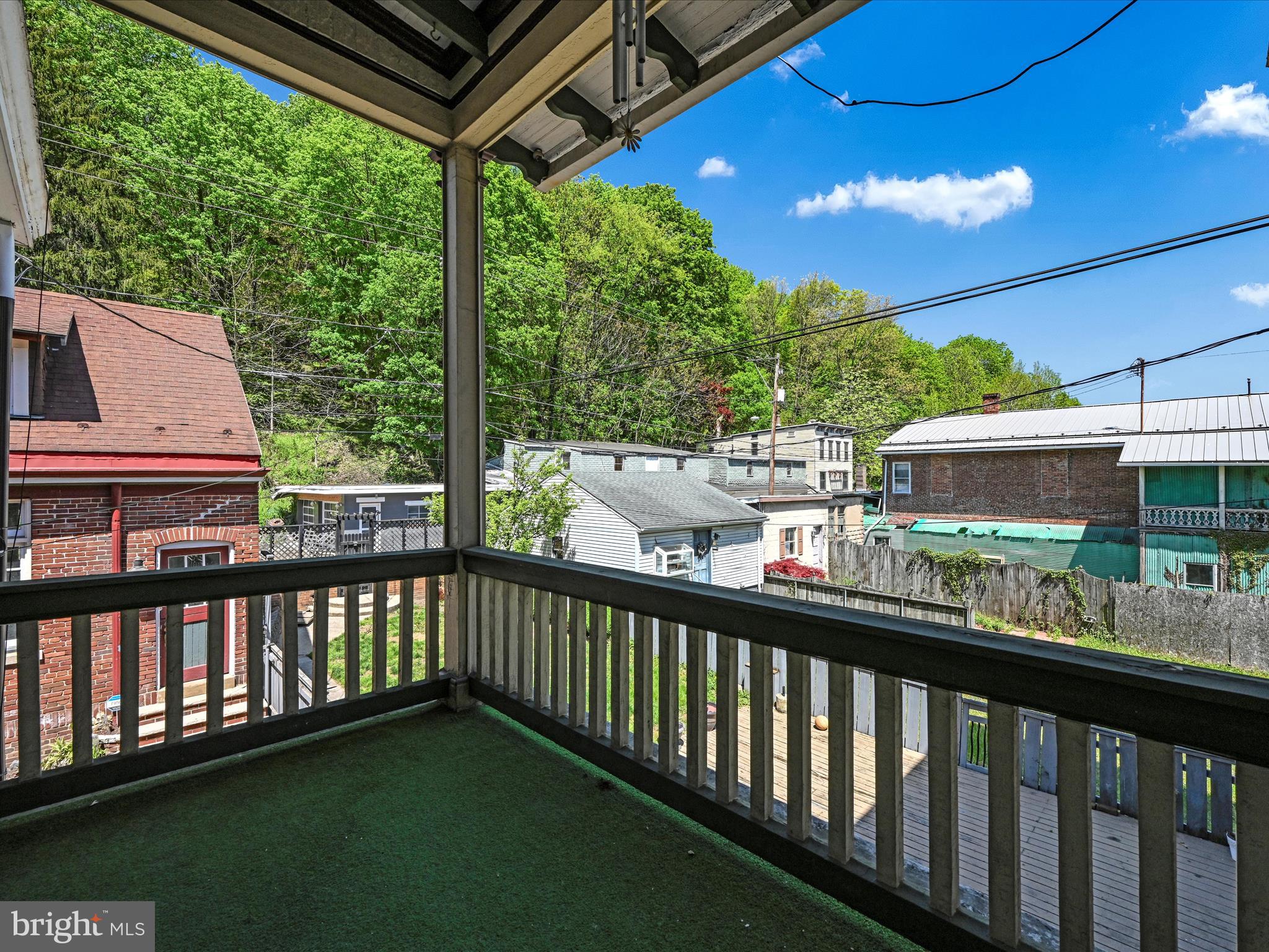431 Centre Street Ashland, PA 17921 - Photo 20 of 57 Balcony