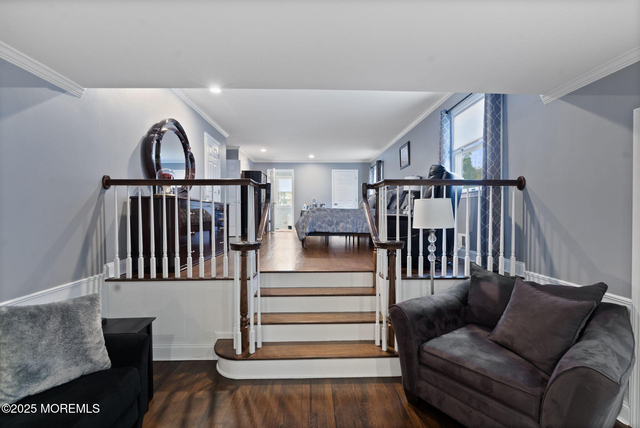 93 Wallace Road Middletown, NJ 07748 - Photo 18 of 47 a view of entryway and hall with wooden floor