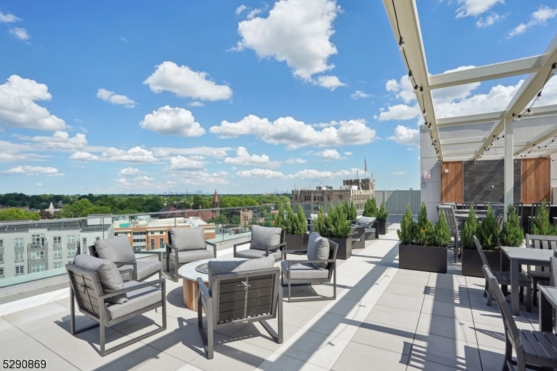 620 Bloomfield Avenue, Unit PHD Bloomfield, NJ 07003 - Photo 18 of 24 a view of a terrace with furniture