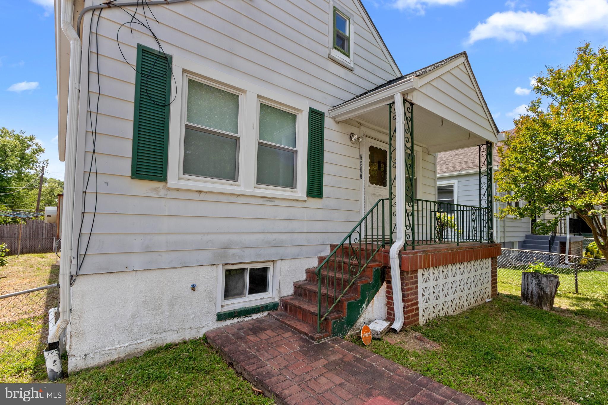 5515 Jay Street Northeast Washington, DC 20019 - Photo 17 of 20 a view of a house with a yard and sitting area