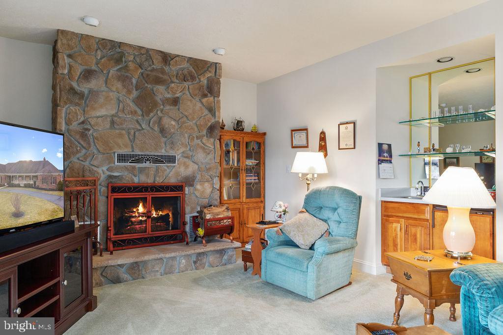 19691 Airmont Road Round Hill, VA 20141 - Photo 18 of 74 Stone Fireplace