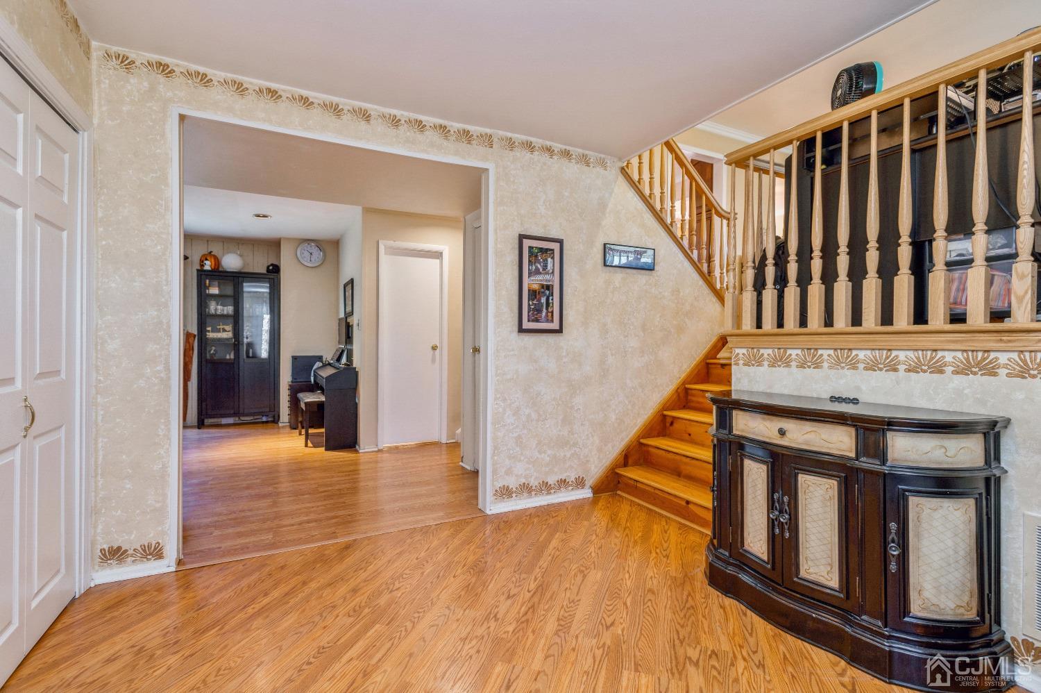 2 Sherwood Road Edison, NJ 08820 - Photo 3 of 26 a view of an entryway with wooden floor