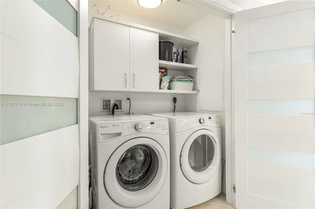a view of a dining room with furniture and window