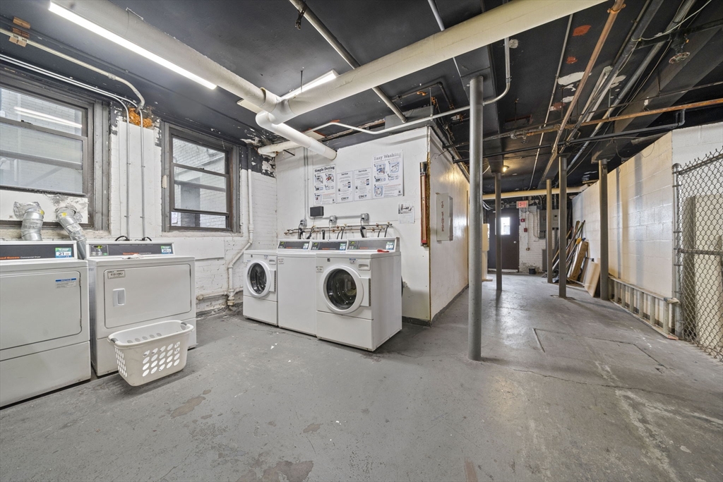 1564 Commonwealth Avenue, Unit 3 Boston, MA 02135 - Photo 8 of 9 a utility room with dryer and washer