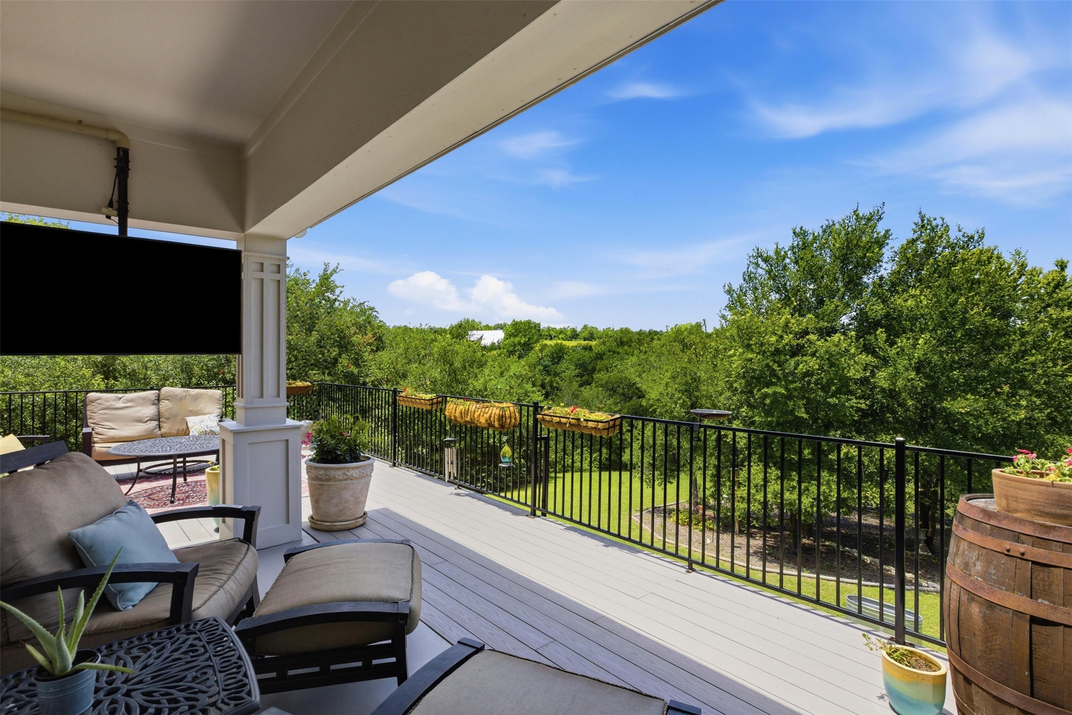 1804 Tanner Loop Taylor, TX 76574 - Photo 10 of 40 The ultimate spot to unwind, host friends, or catch the big game—all with a stunning view to match!