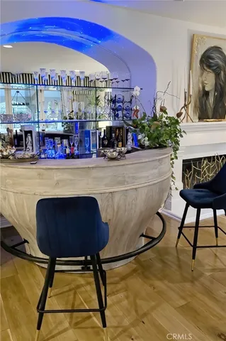 a living room with a couch chair and a table