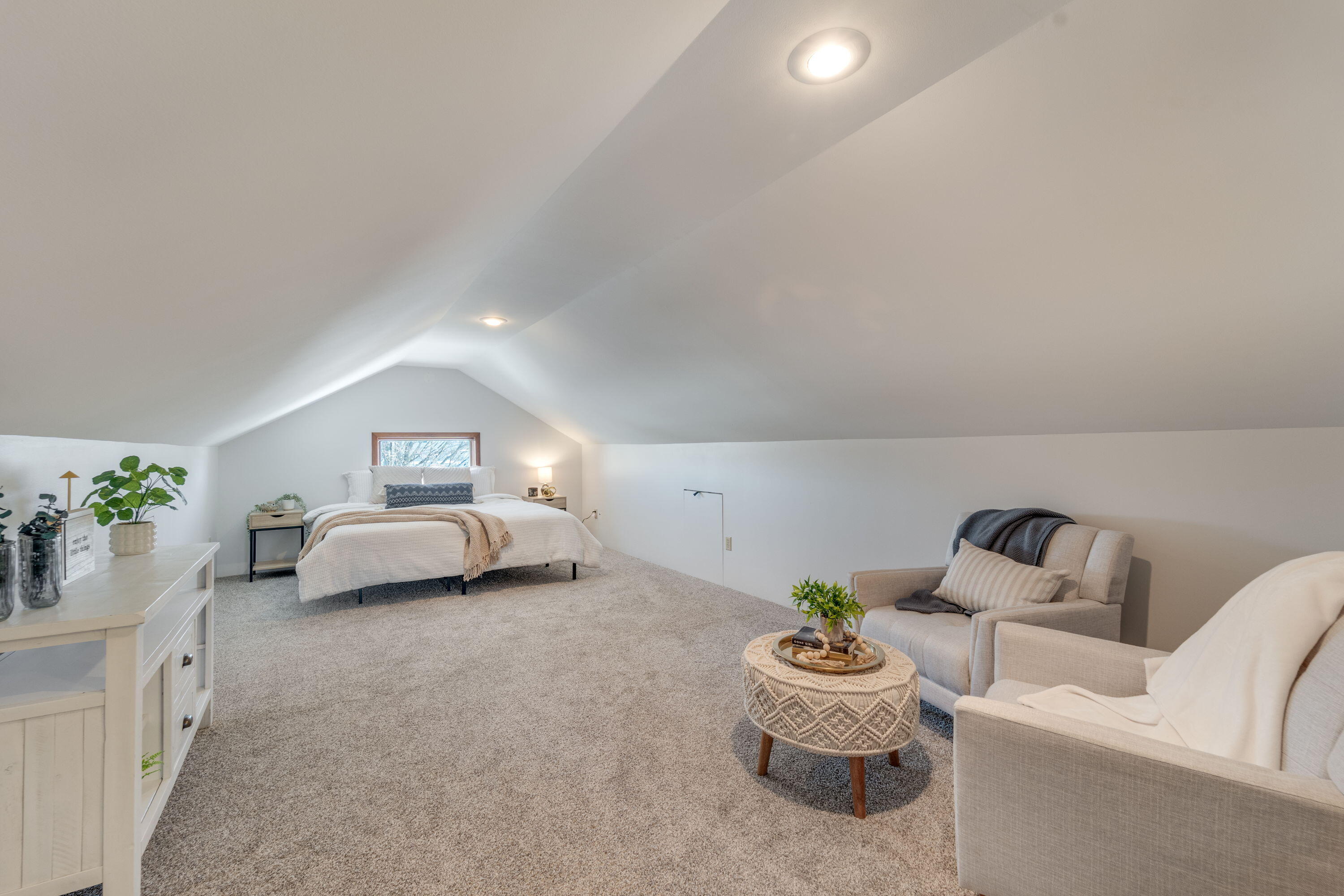 7300 35th Avenue Kenosha, WI 53142 - Photo 13 of 16 Large upper-level bedroom with plush carpeting and flexible layout options—ideal for a private retreat.