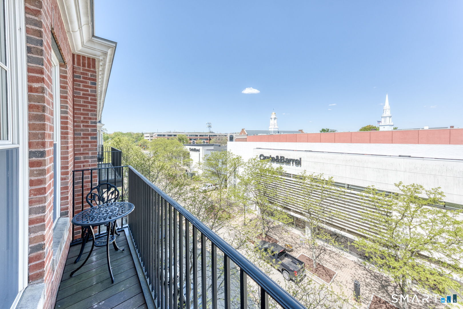 85 Memorial Road, Unit 411 West Hartford, CT 06107 - Photo 17 of 24 a view of balcony with outdoor space