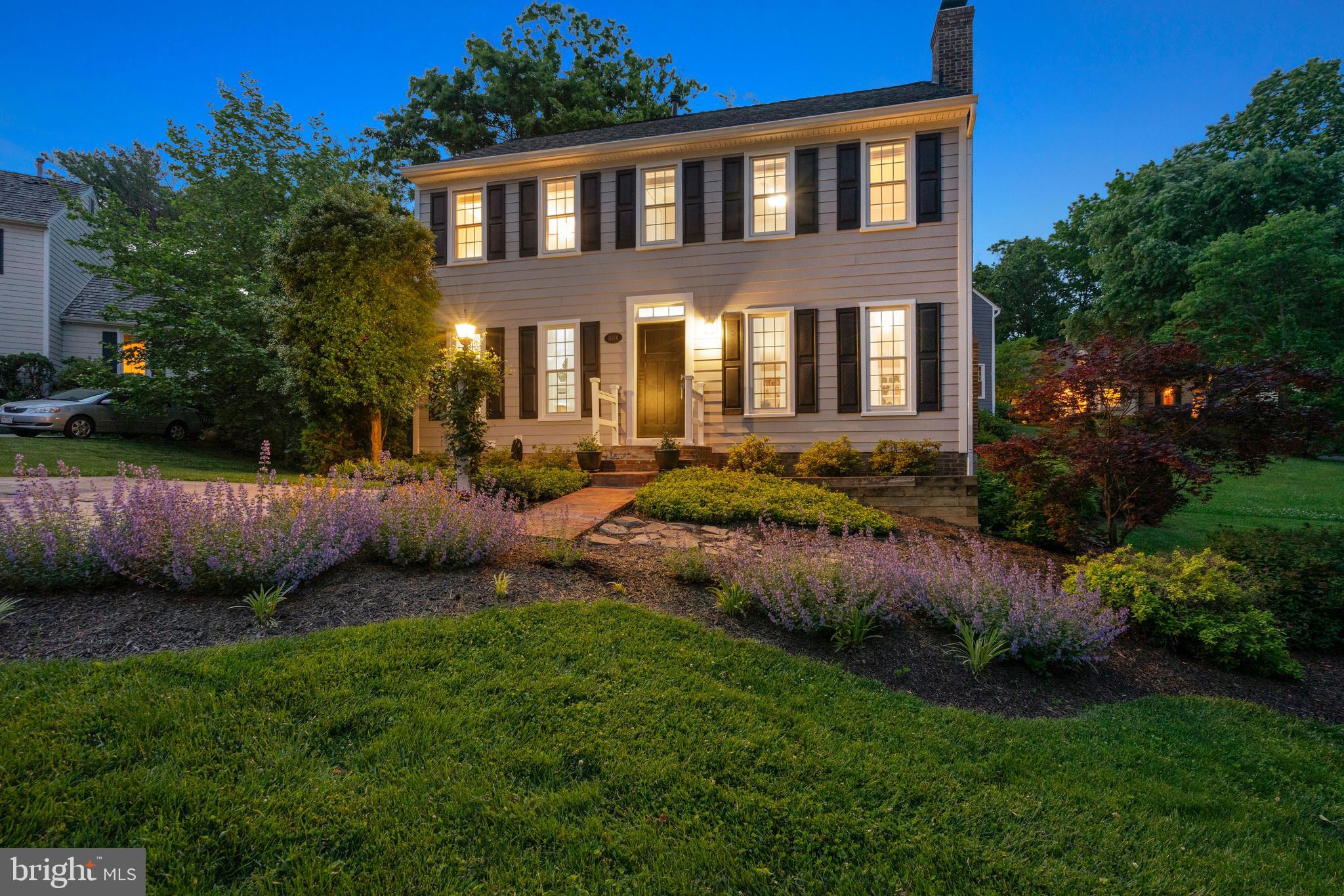 Beautiful Colonial with Lush Landscaping