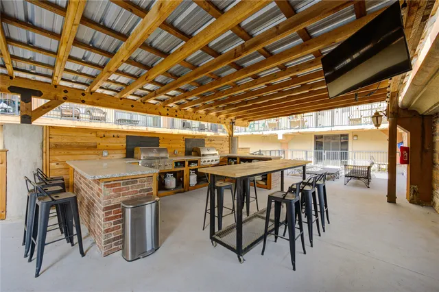 a view of an entryway with a potted plant