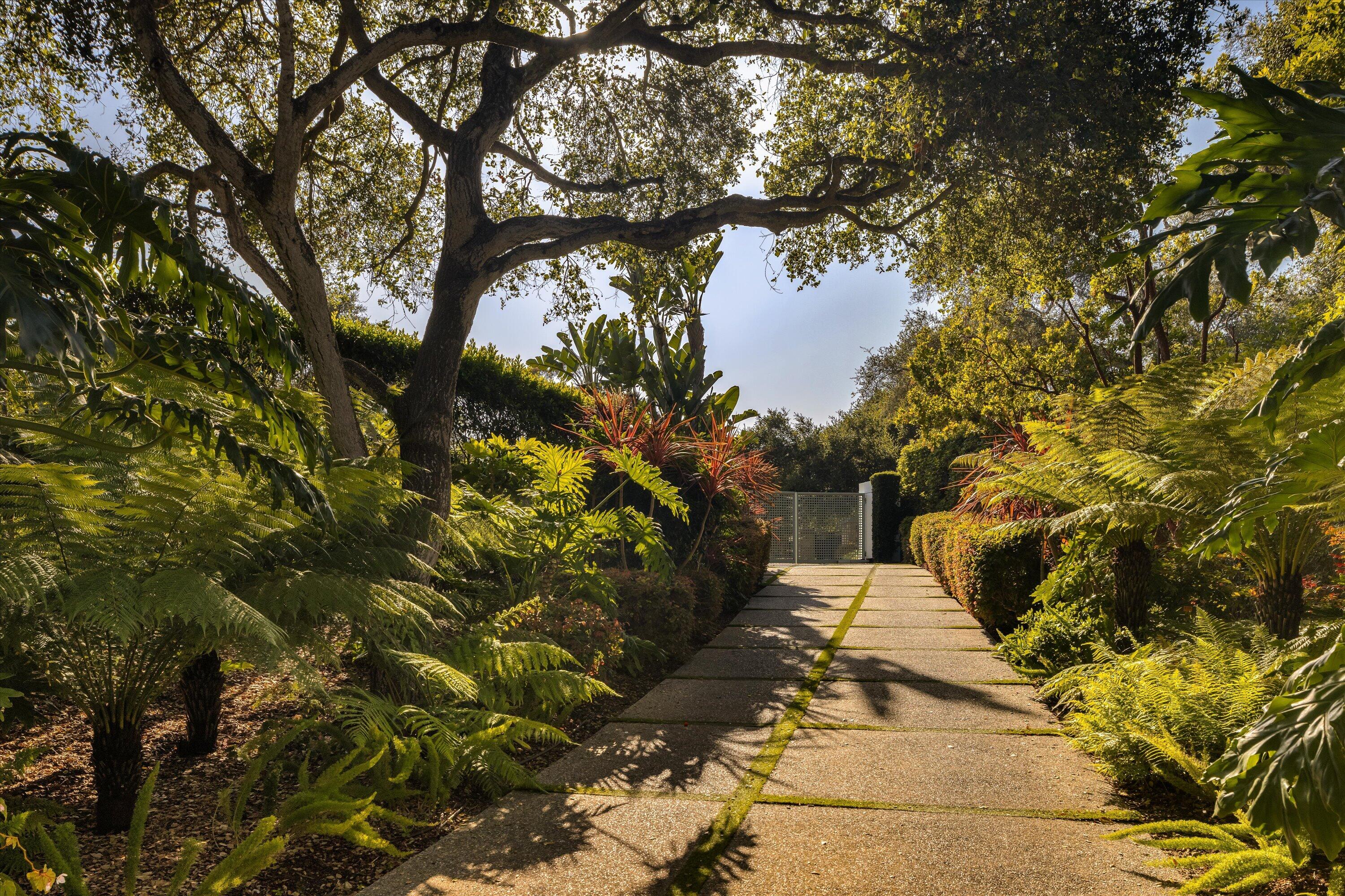 356 Woodley Road Montecito, CA 93108 - Photo 58 of 68 02- DRIVEWAY 356 Woodley Rd - 2