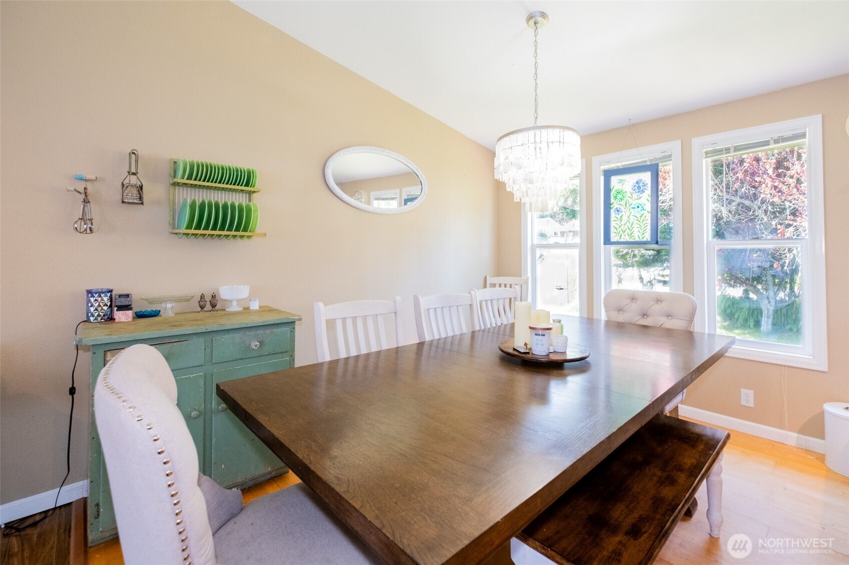 3780 Magrath Road Bellingham, WA 98226 - Photo 12 of 38 a view of a dining room with furniture window and outside view