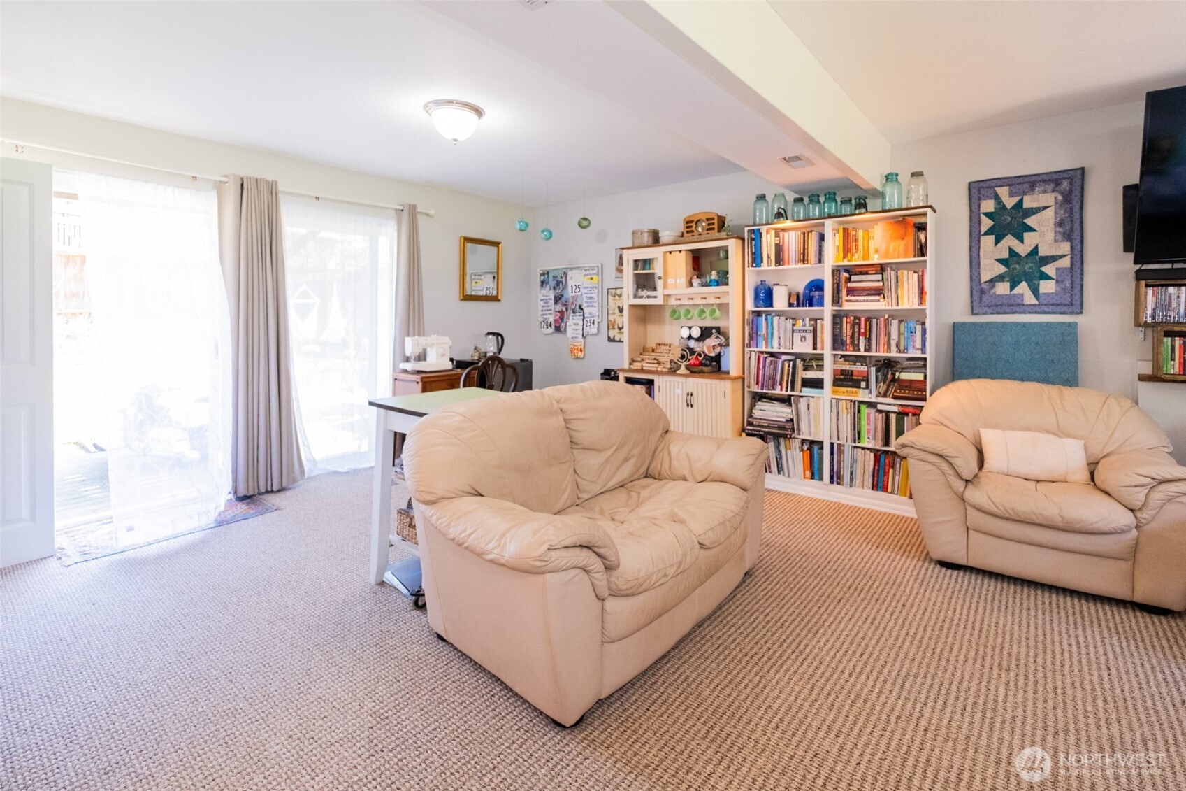 3780 Magrath Road Bellingham, WA 98226 - Photo 21 of 38 a living room with furniture and a large window