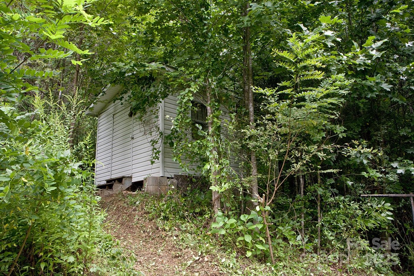165 Peepeye Cove Road Leicester, NC 28748 - Photo 22 of 24 a view of a house in a forest