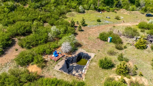 a view of outdoor space and yard