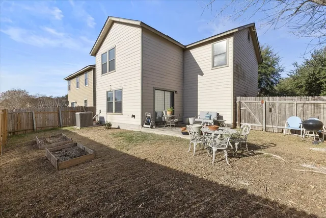 a view of a outdoor space with a patio