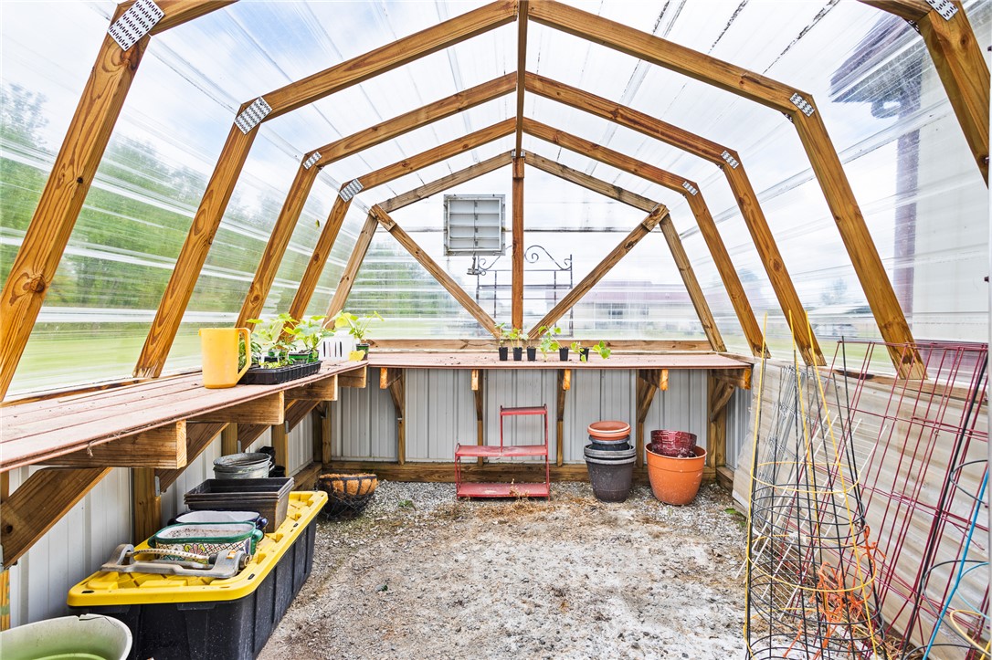 4222 Ramsey Road Springfield, OH 45502 - Photo 77 of 79 Cultivate your green thumb in this dedicated greenhouse, perfect for year-round gardening endeavors.