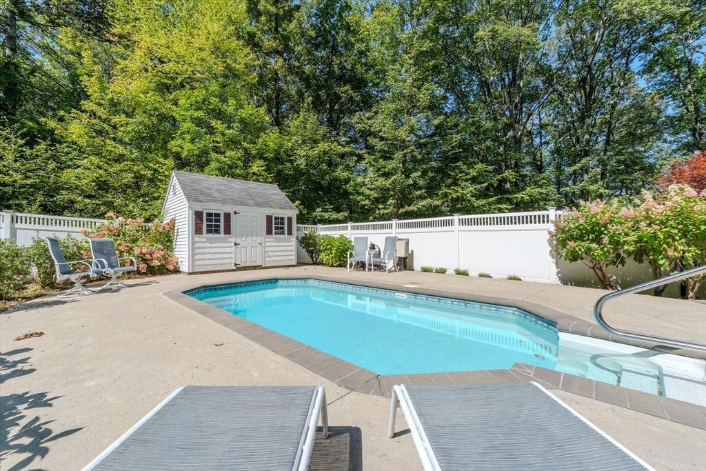 56 Century Mill Road Bolton, MA 01740 - Photo 34 of 41 swimming pool view with a seating space