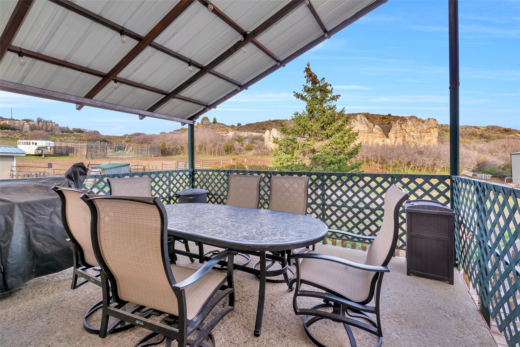 224 C R 206 Craig, CO 81625 - Photo 46 of 50 a view of a chairs and table in the patio